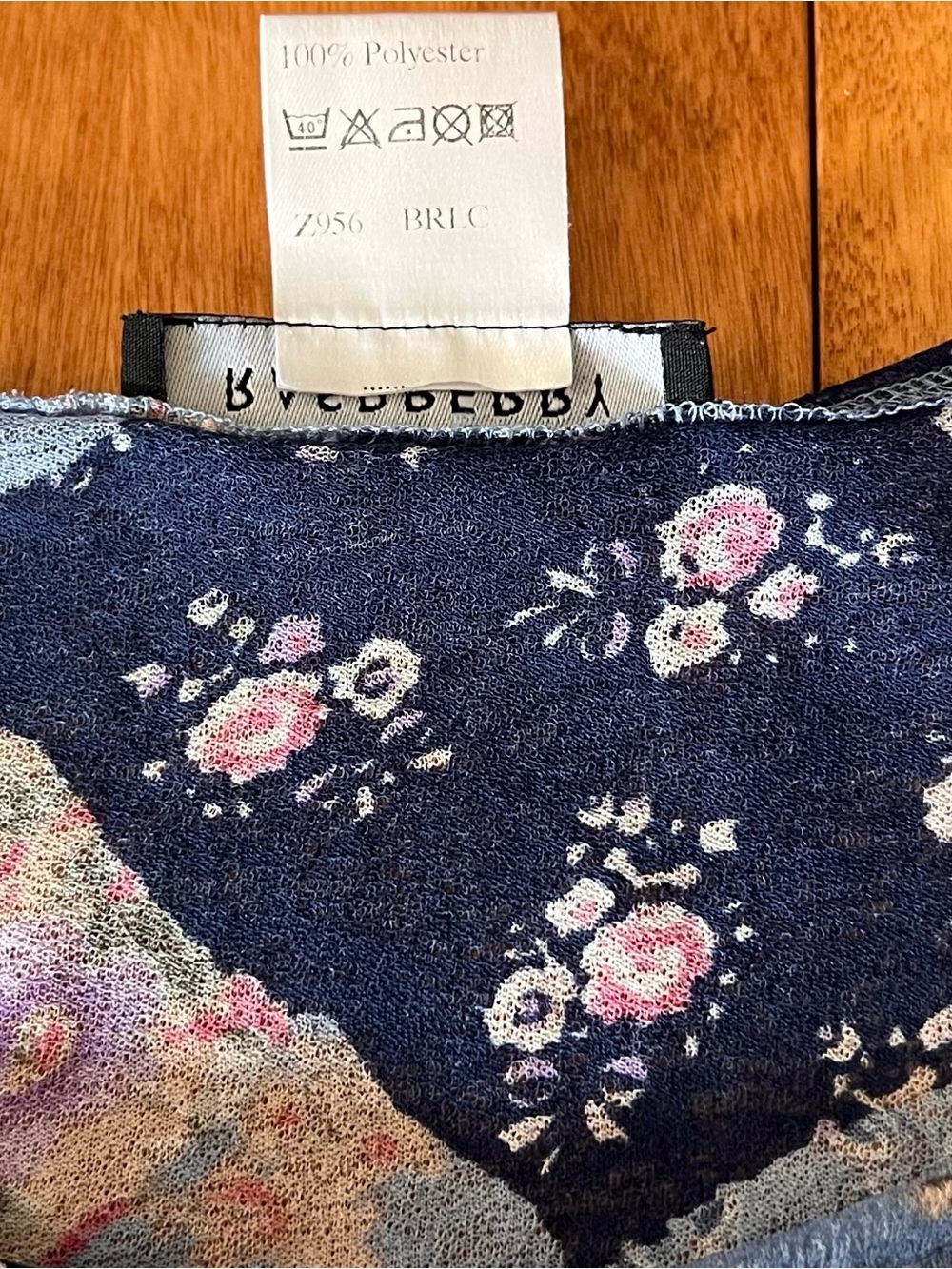 Raspberry Collection Floral Patchwork Blouse - Picture 6 of 6